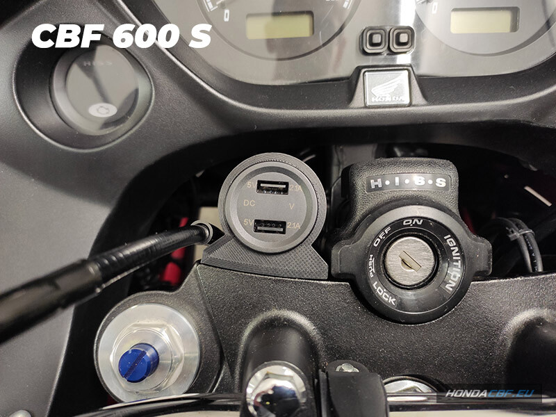 USB charger holder / mount CBF600S