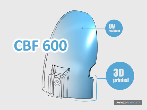 Rear Fender Honda CBF600