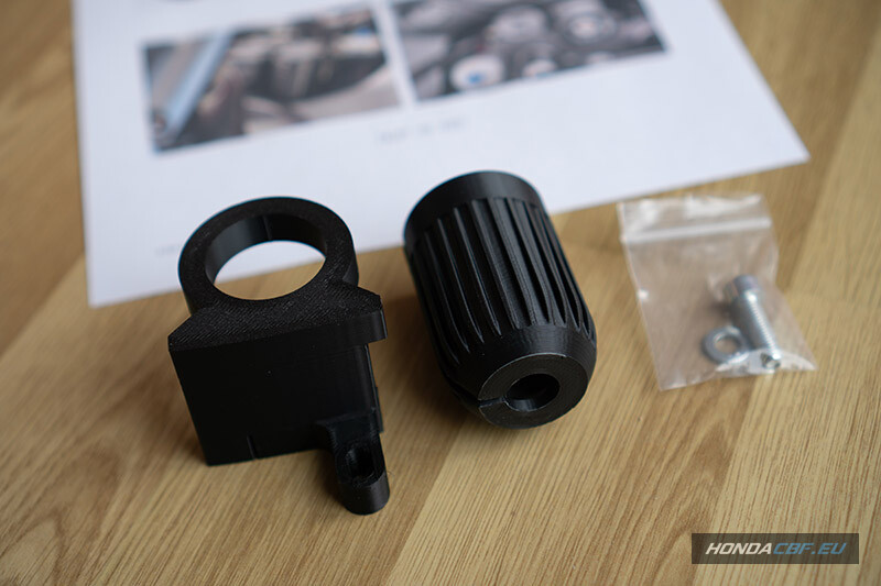 Honda CBF USB charger holder